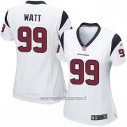Maglia NFL Game Donna Houston Texans Watt Bianco
