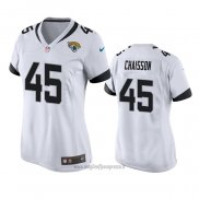 Maglia NFL Game Donna Jacksonville Jaguars K'lavon Chaisson Bianco