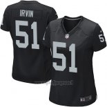 Maglia NFL Game Donna Las Vegas Raiders Irvin Nero