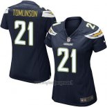 Maglia NFL Game Donna Los Angeles Chargers Tomlinson Nero