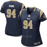 Maglia NFL Game Donna Los Angeles Rams Quinn Nero
