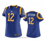 Maglia NFL Game Donna Los Angeles Rams Van Jefferson Blu