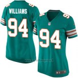 Maglia NFL Game Donna Miami Dolphins Williams Verde Scuro