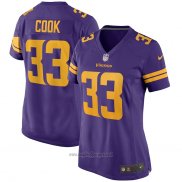 Maglia NFL Game Donna Minnesota Vikings Dalvin Cook Alternato Viola