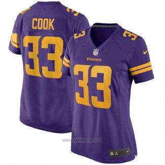 Maglia NFL Game Donna Minnesota Vikings Dalvin Cook Alternato Viola