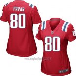 Maglia NFL Game Donna New England Patriots Fryar Rosso