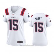 Maglia NFL Game Donna New England Patriots N'keal Harry 2020 Bianco