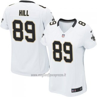 Maglia NFL Game Donna New Orleans Saints Hill Bianco