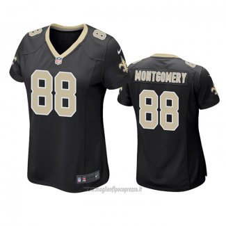 Maglia NFL Game Donna New Orleans Saints Ty Montgomery Nero