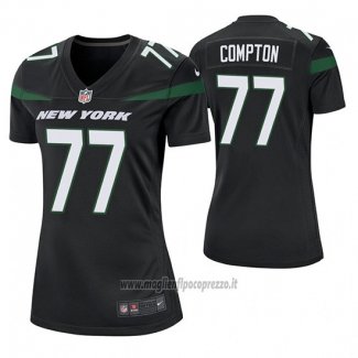 Maglia NFL Game Donna New York Jets Tom Compton Nero