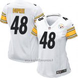 Maglia NFL Game Donna Pittsburgh Steelers Dupree Bianco