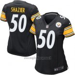 Maglia NFL Game Donna Pittsburgh Steelers Shazier Nero