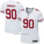 Maglia NFL Game Donna San Francisco 49ers Dorsey Bianco