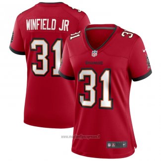 Maglia NFL Game Donna Tampa Bay Buccaneers Antoine Winfield Jr. Rosso