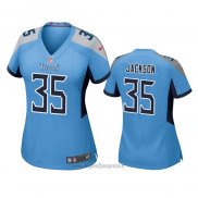 Maglia NFL Game Donna Tennessee Titans Chris Jackson Blu