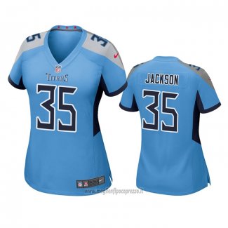 Maglia NFL Game Donna Tennessee Titans Chris Jackson Blu