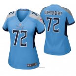Maglia NFL Game Donna Tennessee Titans David Quessenberry Blu