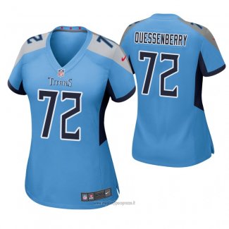 Maglia NFL Game Donna Tennessee Titans David Quessenberry Blu