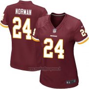 Maglia NFL Game Donna Washington Commanders Norman Rosso