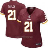 Maglia NFL Game Donna Washington Commanders Taylor Rosso