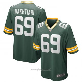 Maglia NFL Game Green Bay Packers David Bakhtiari Verde