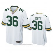 Maglia NFL Game Green Bay Packers Vernon Scott Bianco