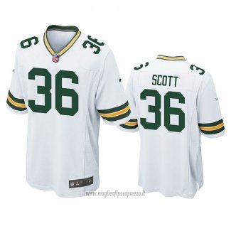 Maglia NFL Game Green Bay Packers Vernon Scott Bianco