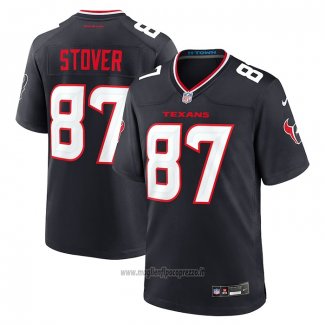 Maglia NFL Game Houston Texans Cade Stover Blu