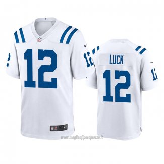 Maglia NFL Game Indianapolis Colts Andrew Luck 2020 Bianco