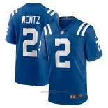 Maglia NFL Game Indianapolis Colts Carson Wentz Blu