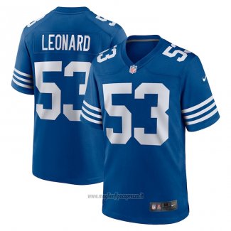 Maglia NFL Game Indianapolis Colts Darius Leonard Alternato Blu