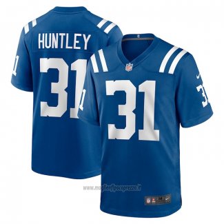 Maglia NFL Game Indianapolis Colts Jason Huntley Blu