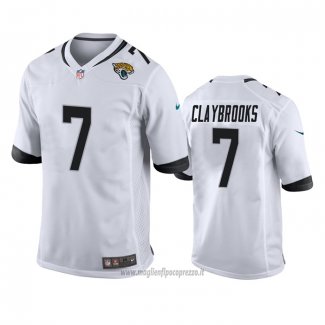 Maglia NFL Game Jacksonville Jaguars Chris Claybrooks Bianco