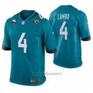 Maglia NFL Game Jacksonville Jaguars Josh Lambo 25 Anniversario Typename Verde