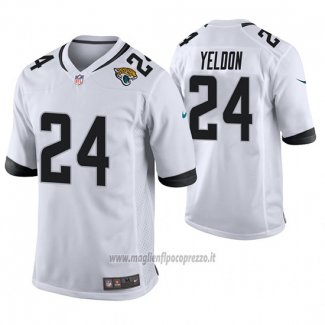 Maglia NFL Game Jacksonville Jaguars T. J. Yeldon Bianco