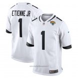 Maglia NFL Game Jacksonville Jaguars Travis Etienne Jr Bianco