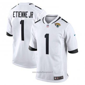 Maglia NFL Game Jacksonville Jaguars Travis Etienne Jr Bianco