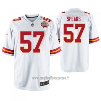Maglia NFL Game Kansas City Chiefs Breeland Speaks Bianco