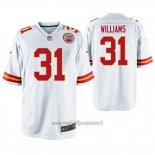 Maglia NFL Game Kansas City Chiefs Darrel Williams Bianco