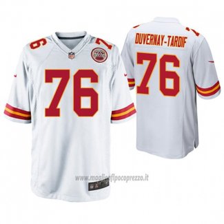 Maglia NFL Game Kansas City Chiefs Laurent Duvernay Tardif Bianco