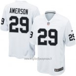 Maglia NFL Game Las Vegas Raiders Amerson Bianco