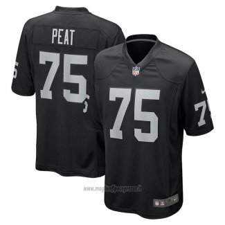 Maglia NFL Game Las Vegas Raiders Andrus Peat Nero