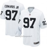 Maglia NFL Game Las Vegas Raiders Edwaros Jr Bianco