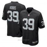 Maglia NFL Game Las Vegas Raiders Nate Hobbs Nero