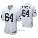 Maglia NFL Game Las Vegas Raiders Richie Incognito Jr. Bianco