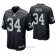 Maglia NFL Game Las Vegas Raiders Rod Smith Nero