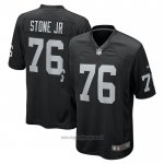 Maglia NFL Game Las Vegas Raiders Ron Stone Jr. Nero