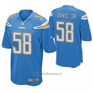 Maglia NFL Game Los Angeles Chargers Thomas Davis Sr Powder Blu