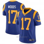 Maglia NFL Game Los Angeles Rams 17 Robert Woods Alternate Blu