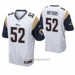 Maglia NFL Game Los Angeles Rams Clay Matthews Bianco